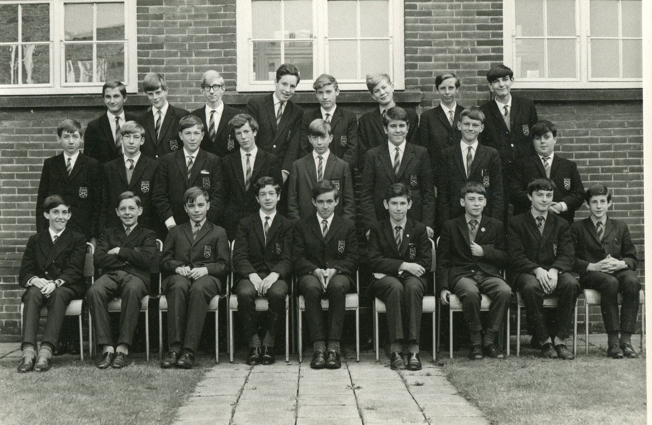 GH Borden Grammar School Form 4A 1967 8